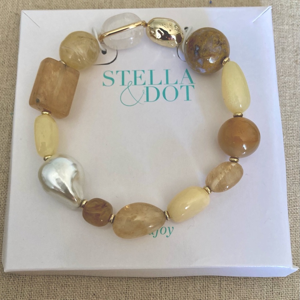 Stella & Dot Sail Away Beaded Bracelet